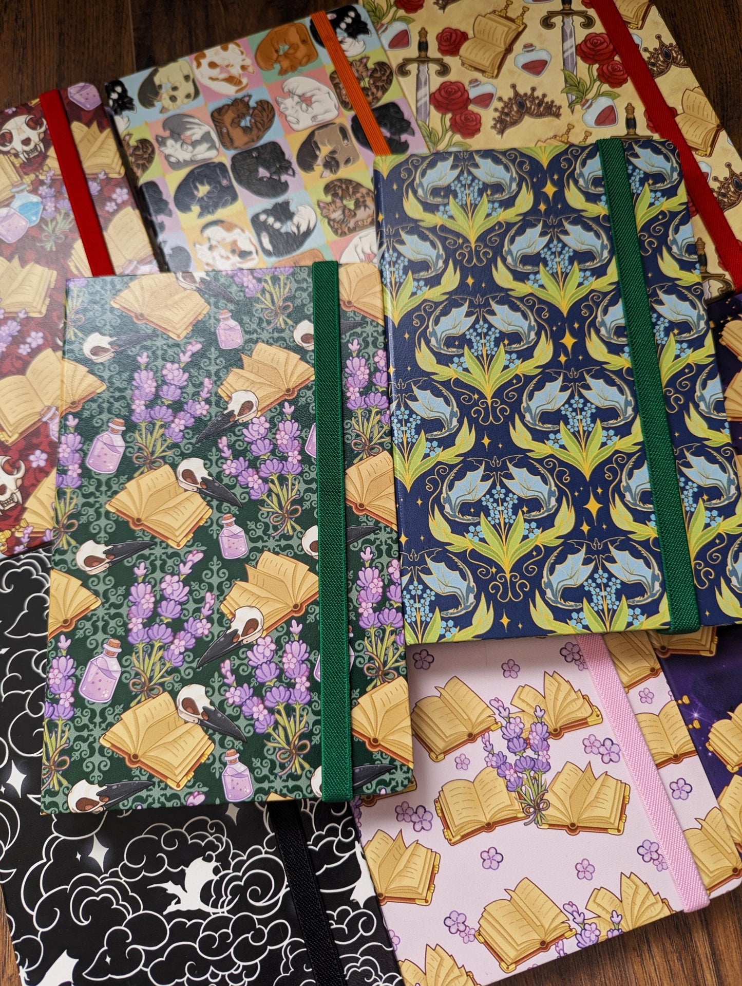 Romantasy Notebook | Fantasy Romance Bookish Writing Journal | Reader Gift