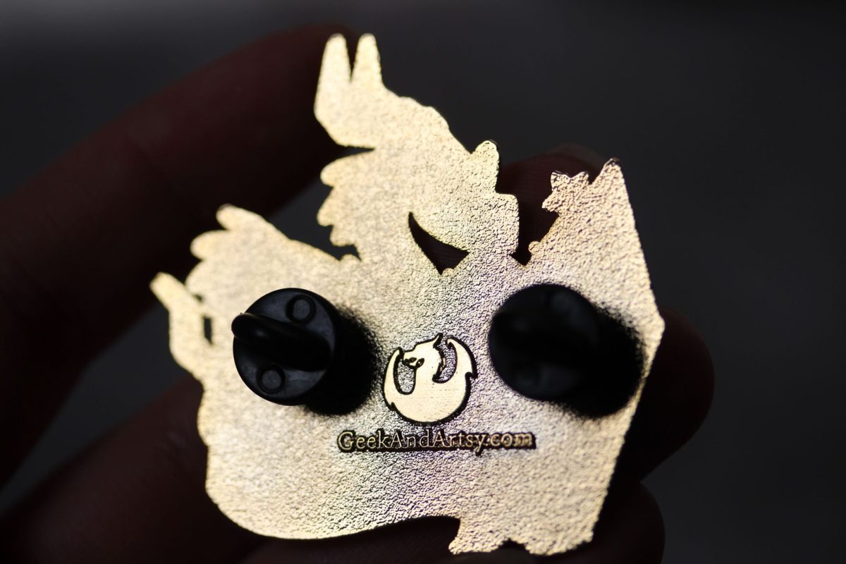 Book Wyrm- book lover pin