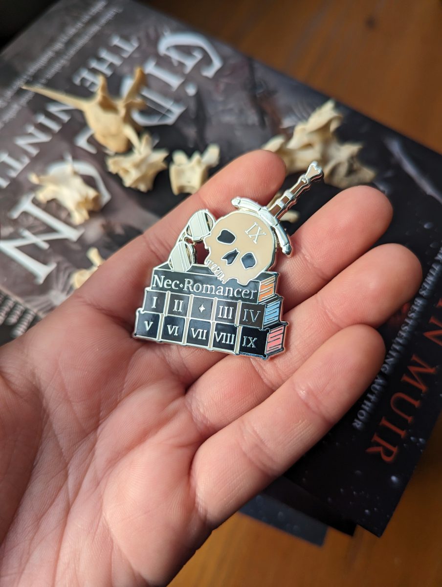 gideon the ninth enamel pin