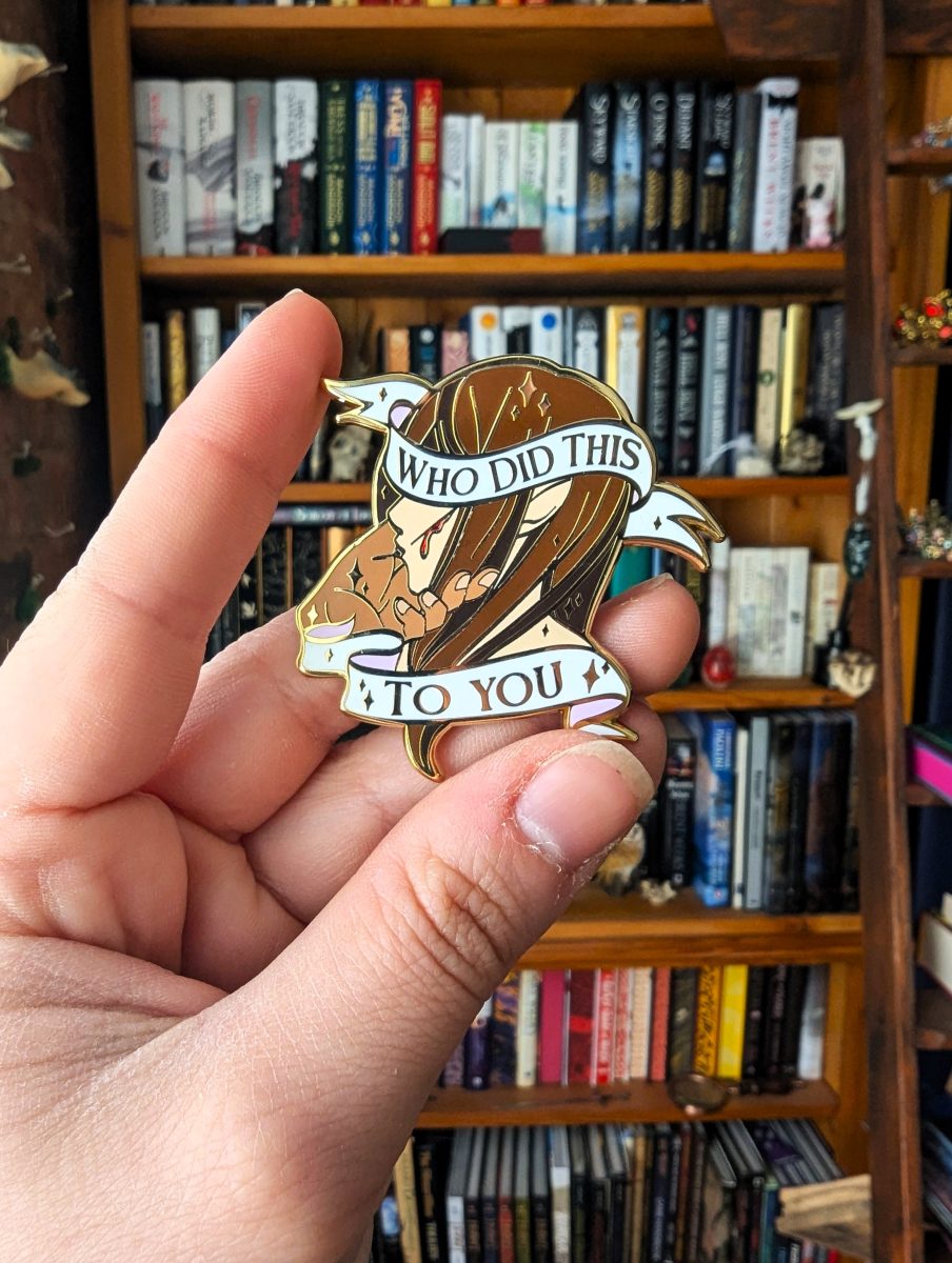 Who Did This to You Enamel Pin