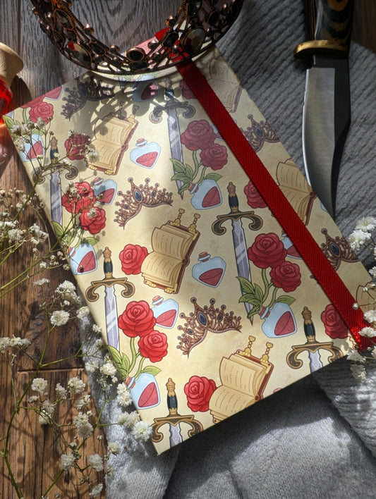 Romantasy Notebook | Fantasy Romance Bookish Writing Journal | Reader Gift