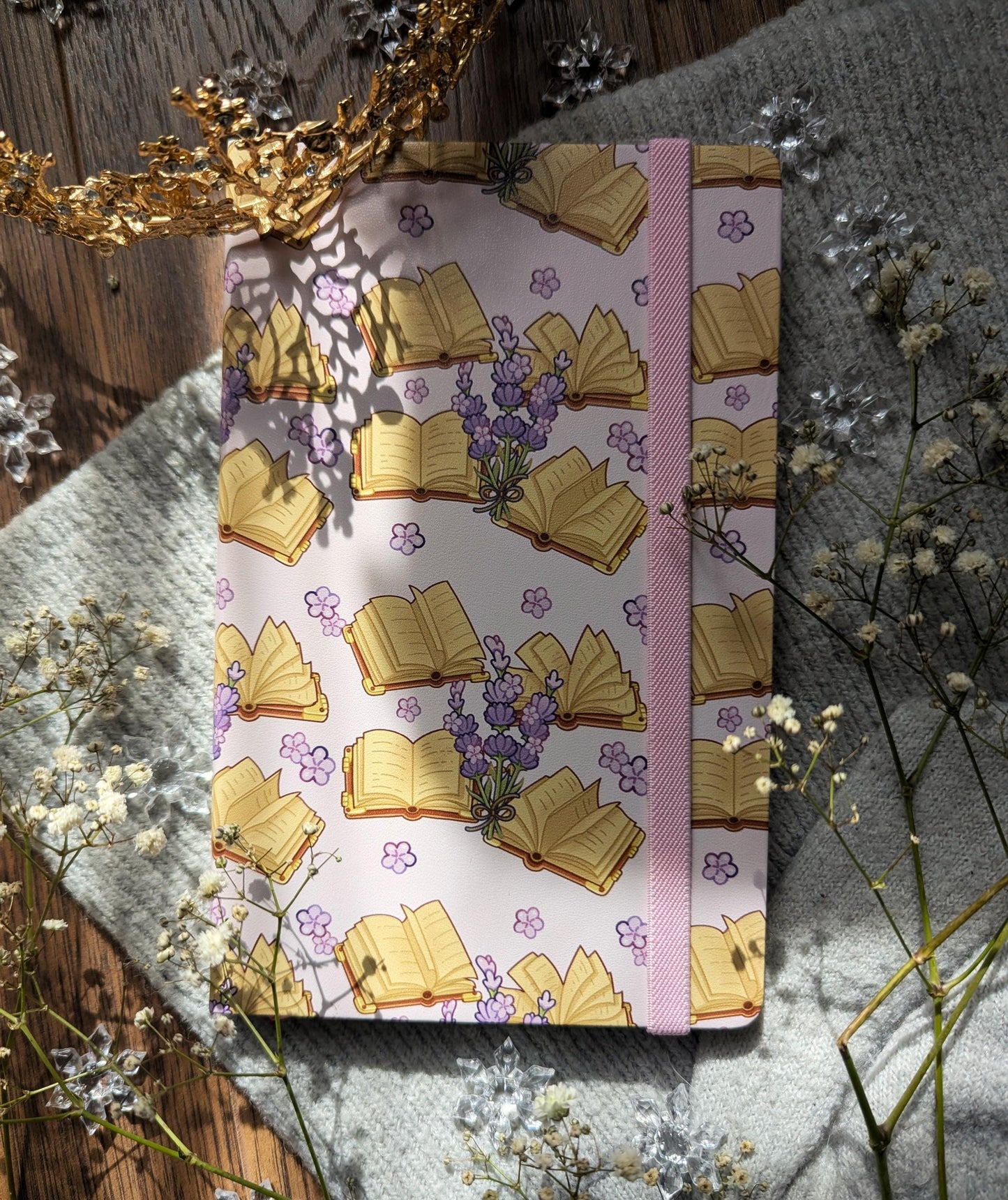 Soft Lilac Notebook | Lavender Bookish Journal | Aesthetic Reading Notebook | Book Lover Writing Journal & Reader Gift