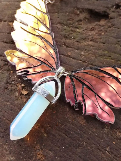 dark crystal necklace