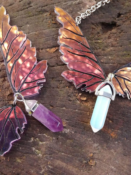 dark crystal necklace