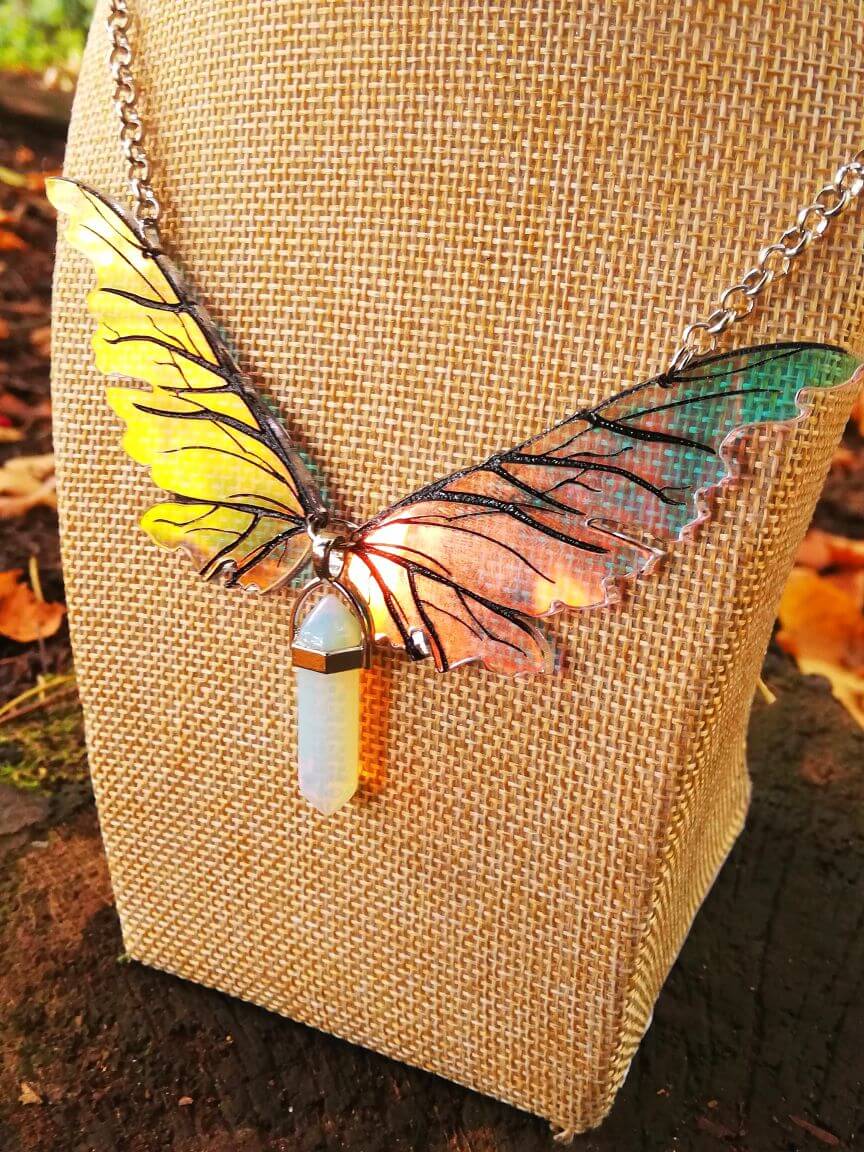 gelfling wings necklace