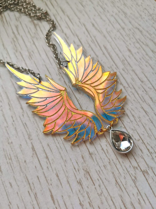angel wings necklace