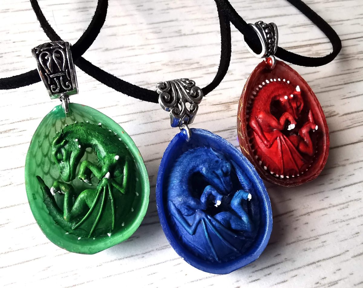 eragon dragons necklace