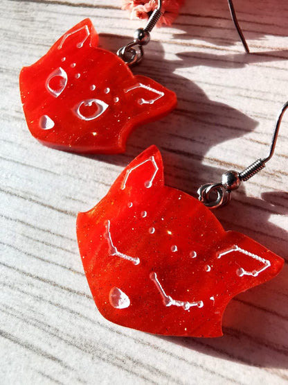 fox earrings