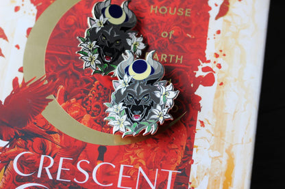crescent city enamel pin