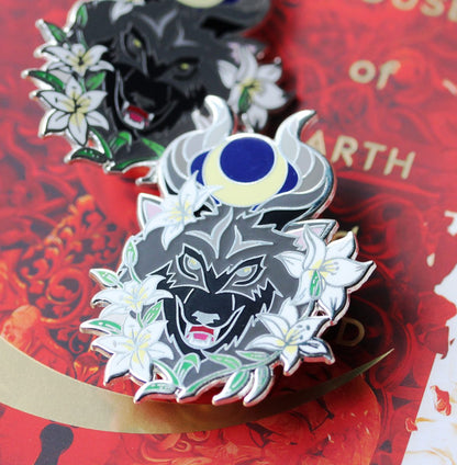 crescent city enamel pin