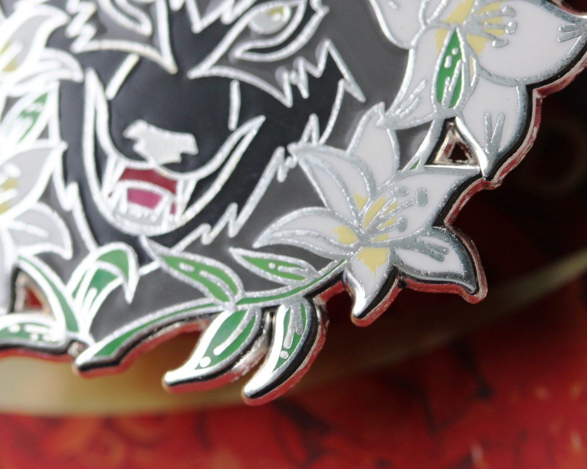 crescent city enamel pin