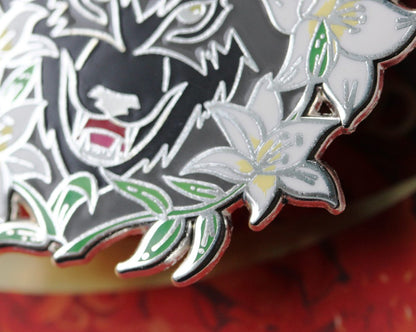 crescent city enamel pin