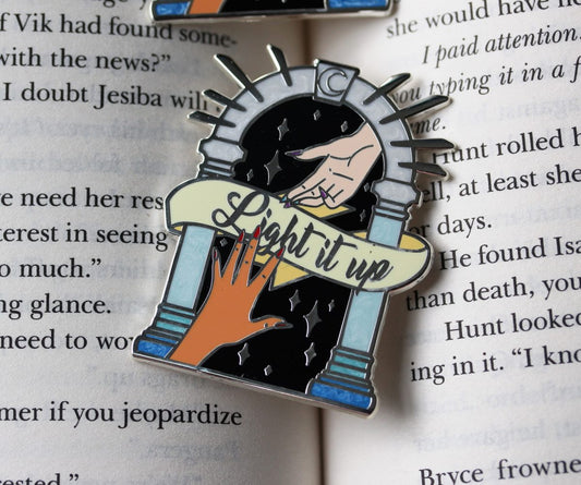 Crescent City enamel pin