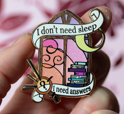 book lover pin