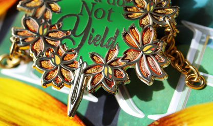 throne of glass enamel pin