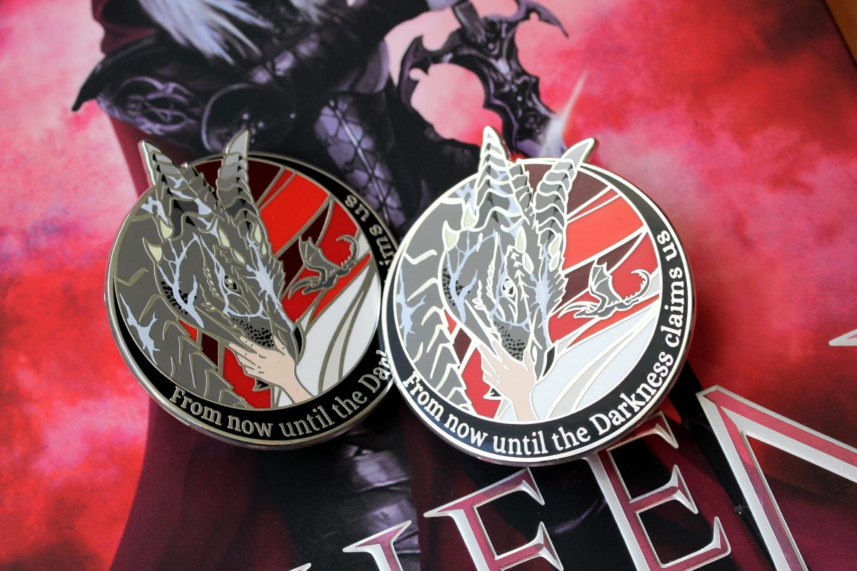thirteen throne of glass enamel pin