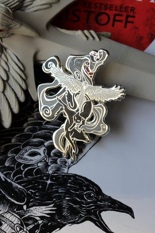nevernight enamel pin