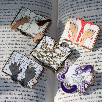 reverse harem enamel pin