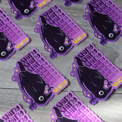 Shiny- crow collection sticker