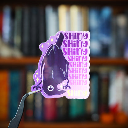 Shiny- crow collection sticker