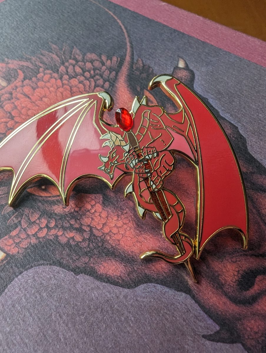 thorn eragon enamel pin