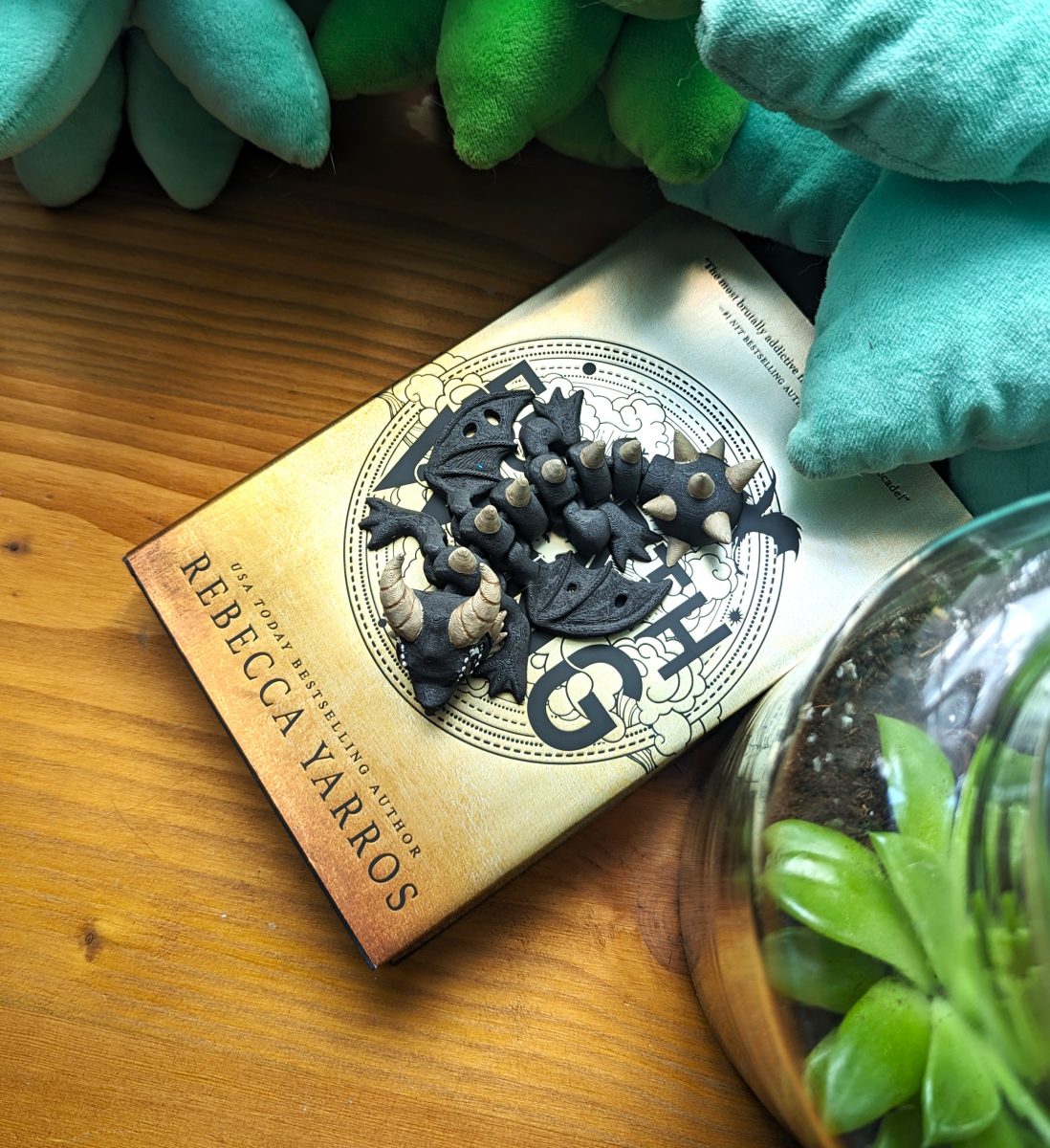 Tairn Articulated Dragon Keychain