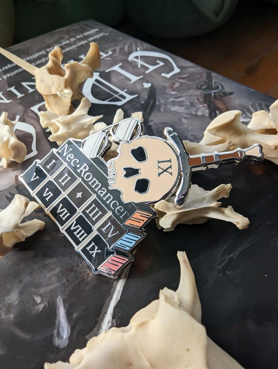gideon the ninth enamel pin
