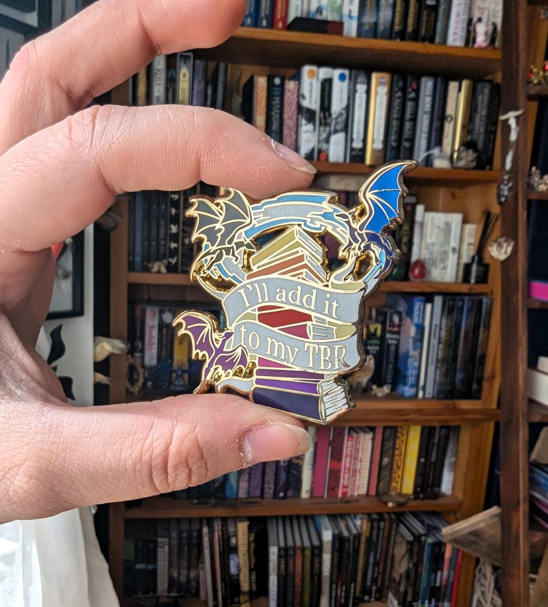 TBR enamel pin
