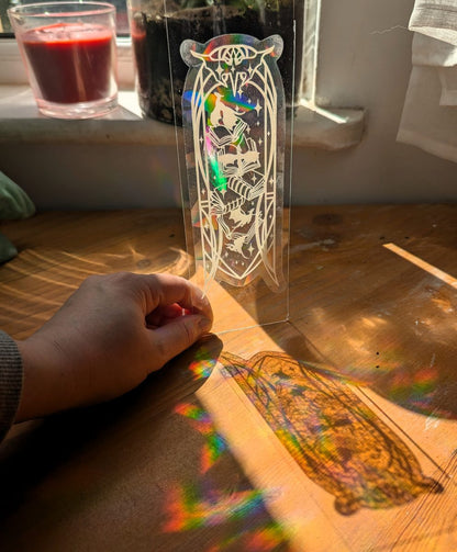 dragon suncatcher sticker