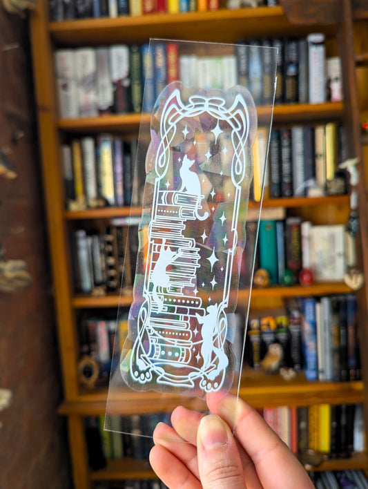 cat suncatcher sticker