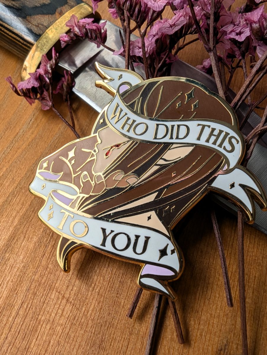 Who Did This to You Enamel Pin