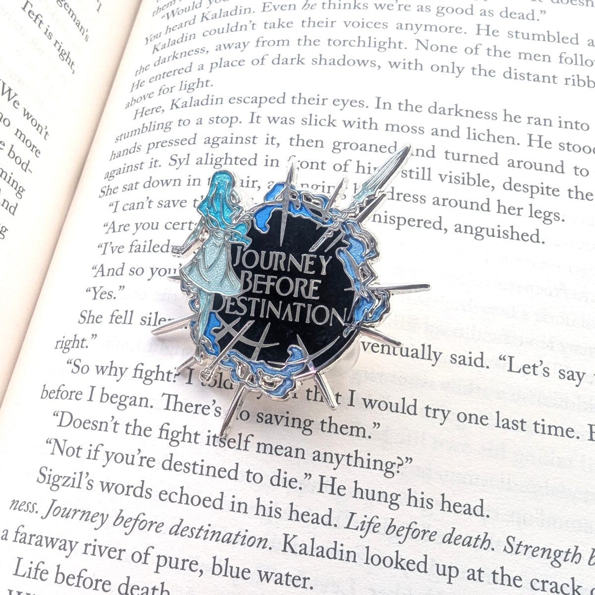 stormlight archive enamel pin journey before destination