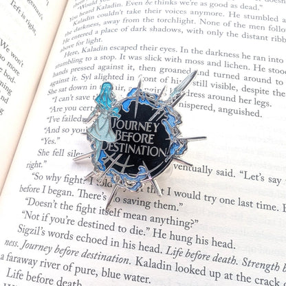 stormlight archive enamel pin journey before destination
