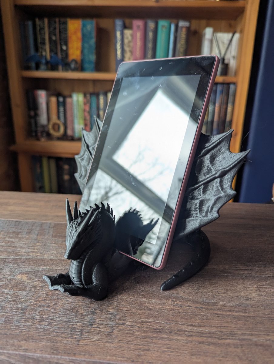 dragon kindle holder