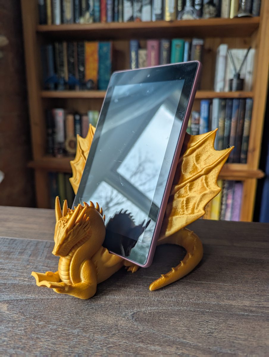dragon kindle holder