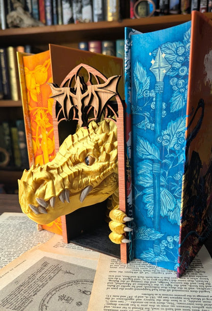 dragon head book nook
