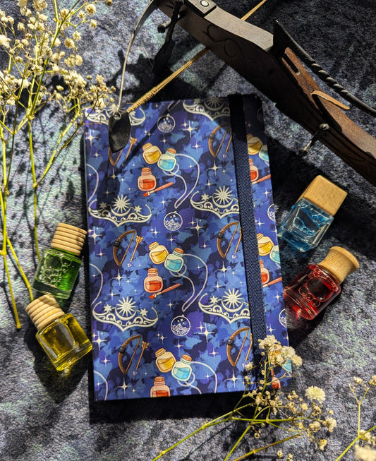 ACOTAR illustrated cover journal, A5 dotted notebook