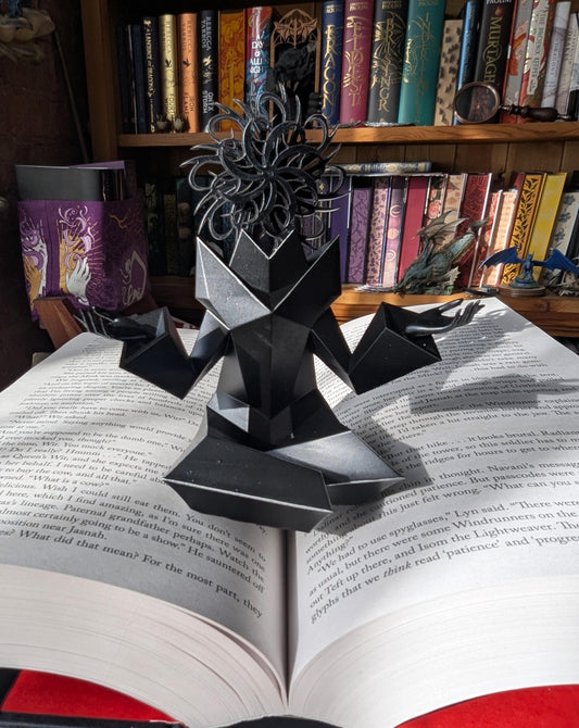 Pattern shelf guardian Stormlight figure