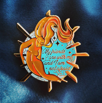 Crescent City Enamel pin- Flame of Courage