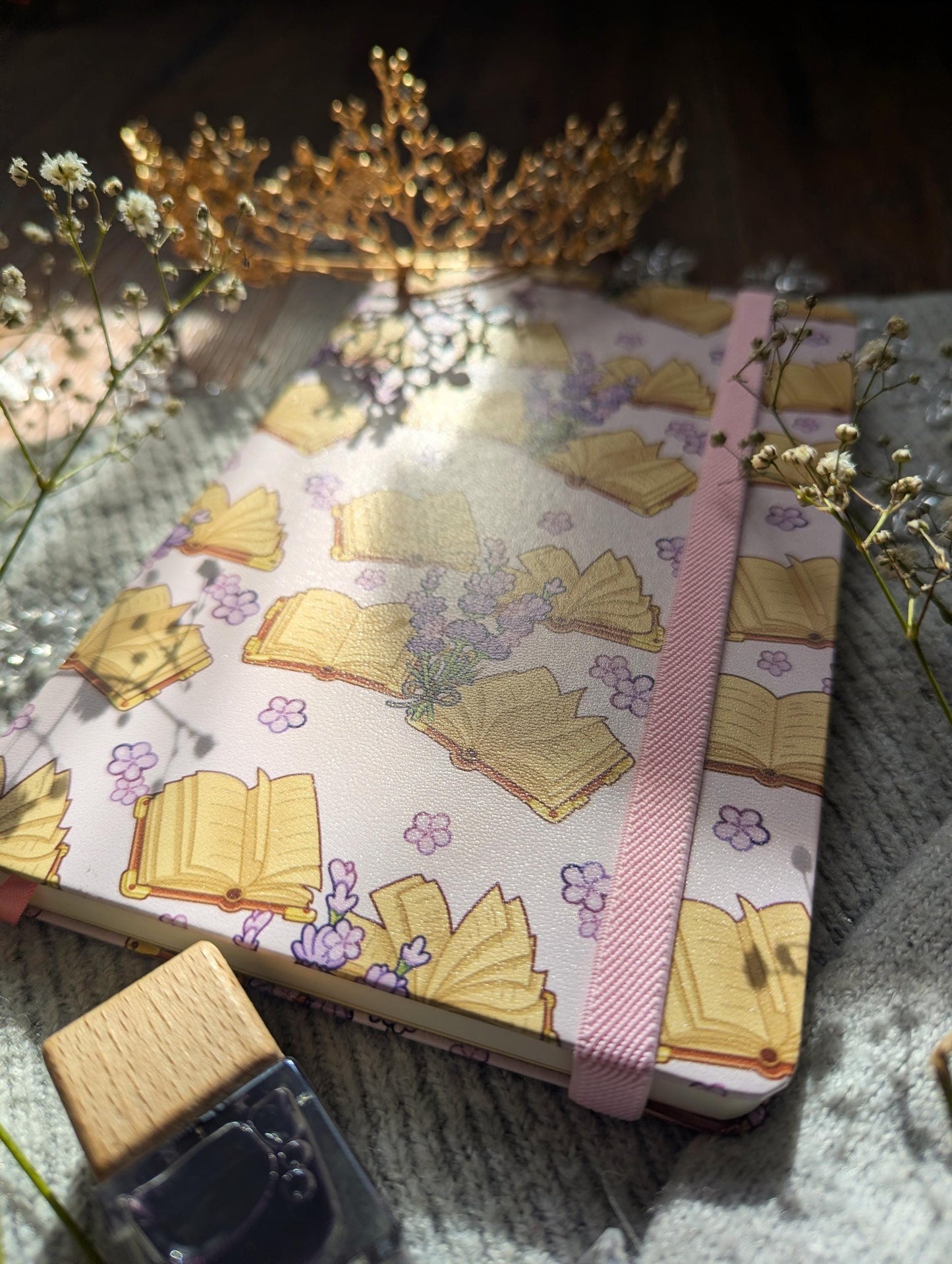 Soft Lilac Notebook | Lavender Bookish Journal | Aesthetic Reading Notebook | Book Lover Writing Journal & Reader Gift