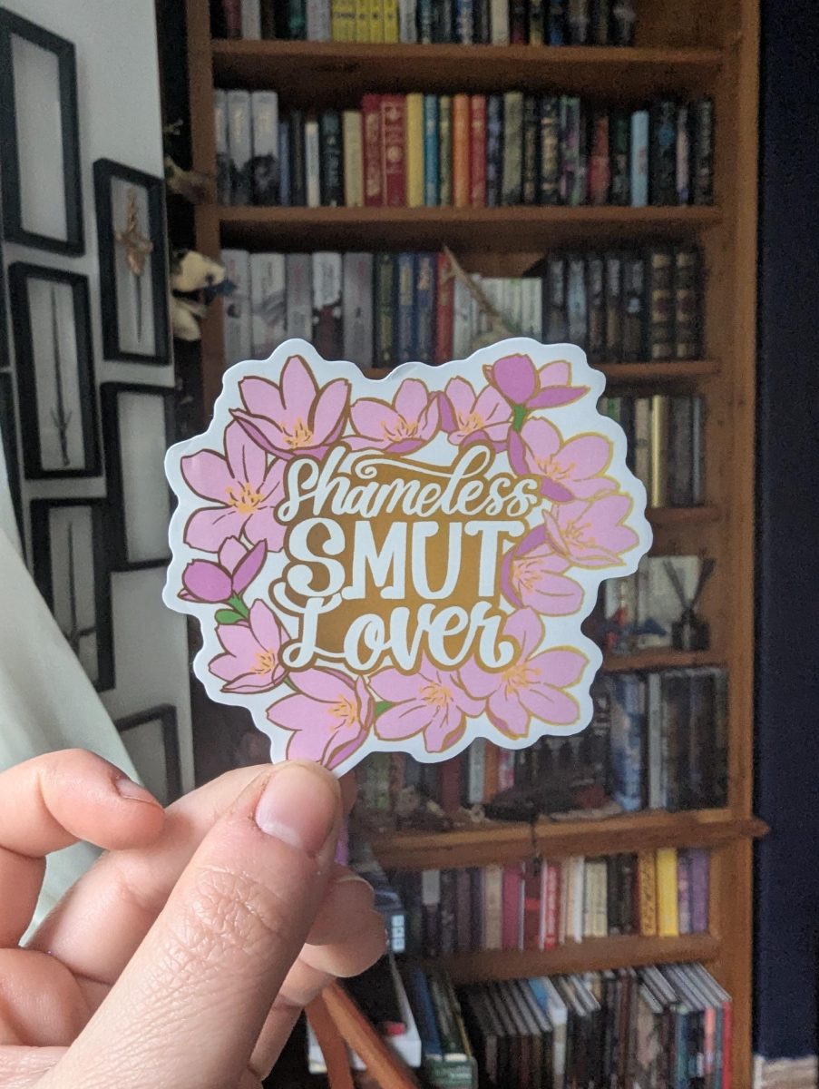 Shameless smut lover Book lover translucent sticker