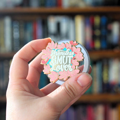 Shameless smut lover magnetic Kindle Grip, bookish magnetic phone grip, interchangeable ereader holder