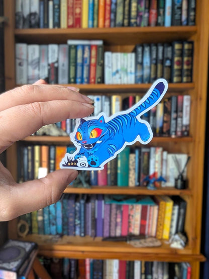 Kpop demon hunters derpy translucent sticker, derpy hunting sussie